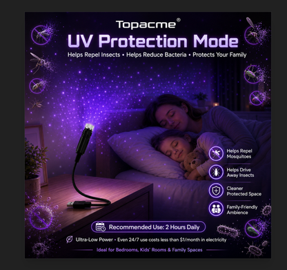 Topacme® Night Light Projector
