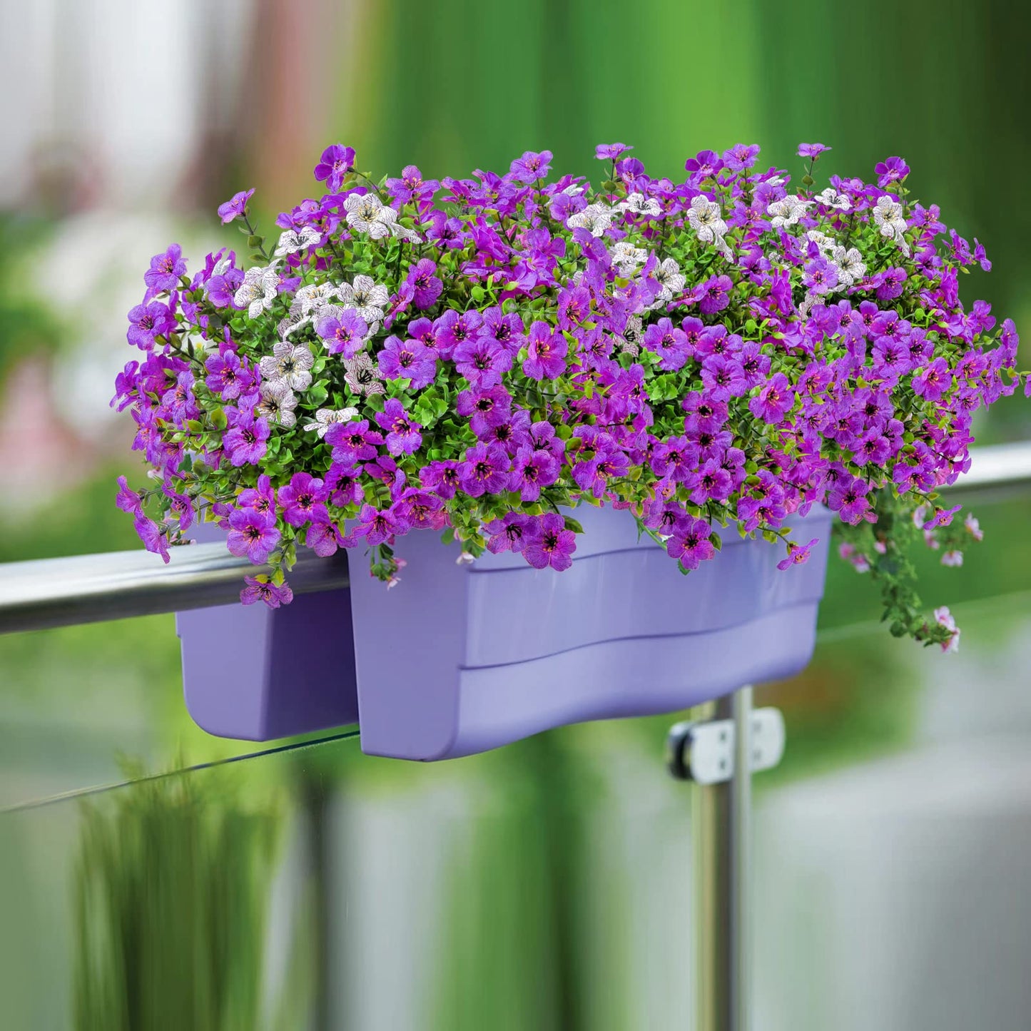 🔥Last Day Only $6.99 💐UV Resistant Colorful Faux Flower for Outdoors