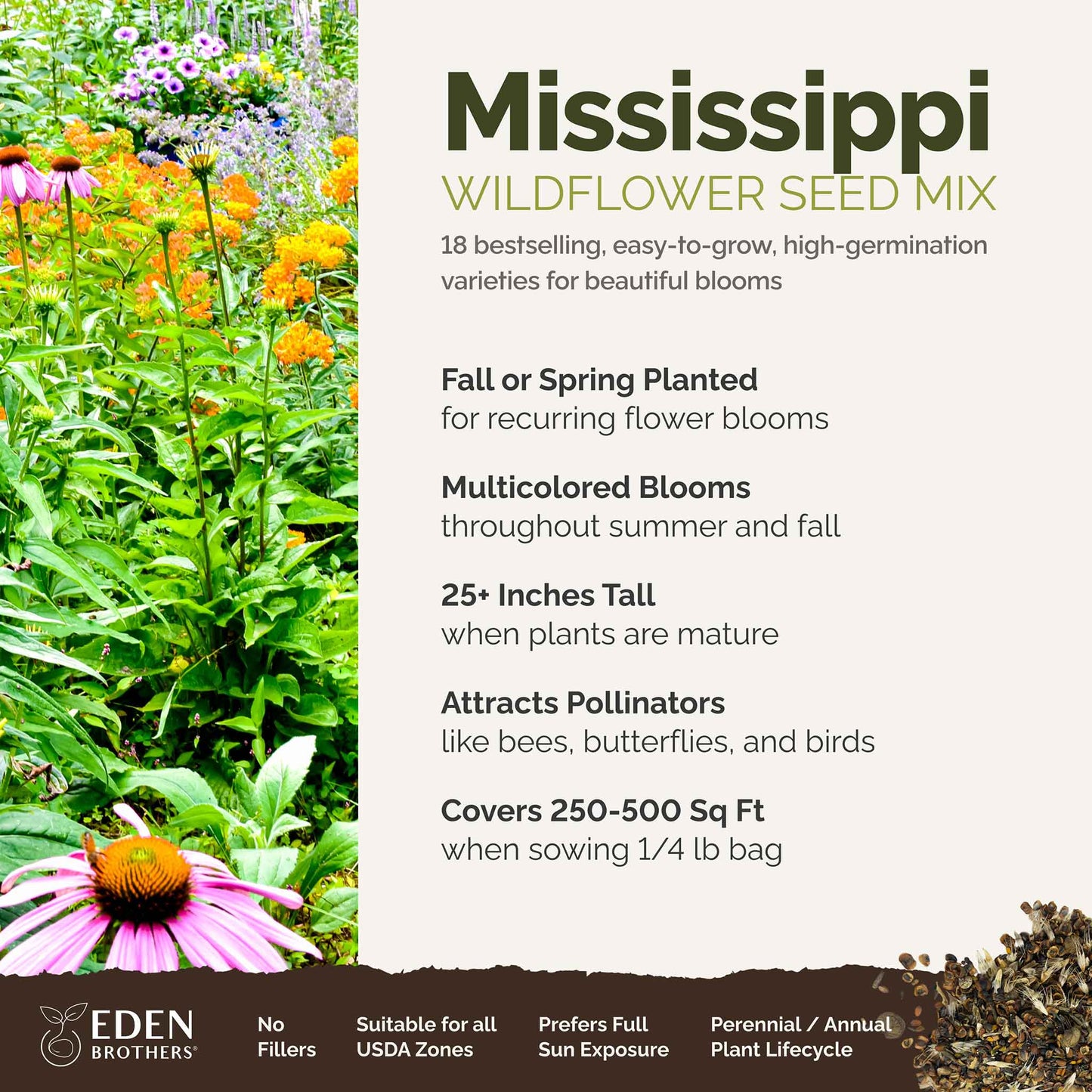 Mississippi Wildflower Seed Mix