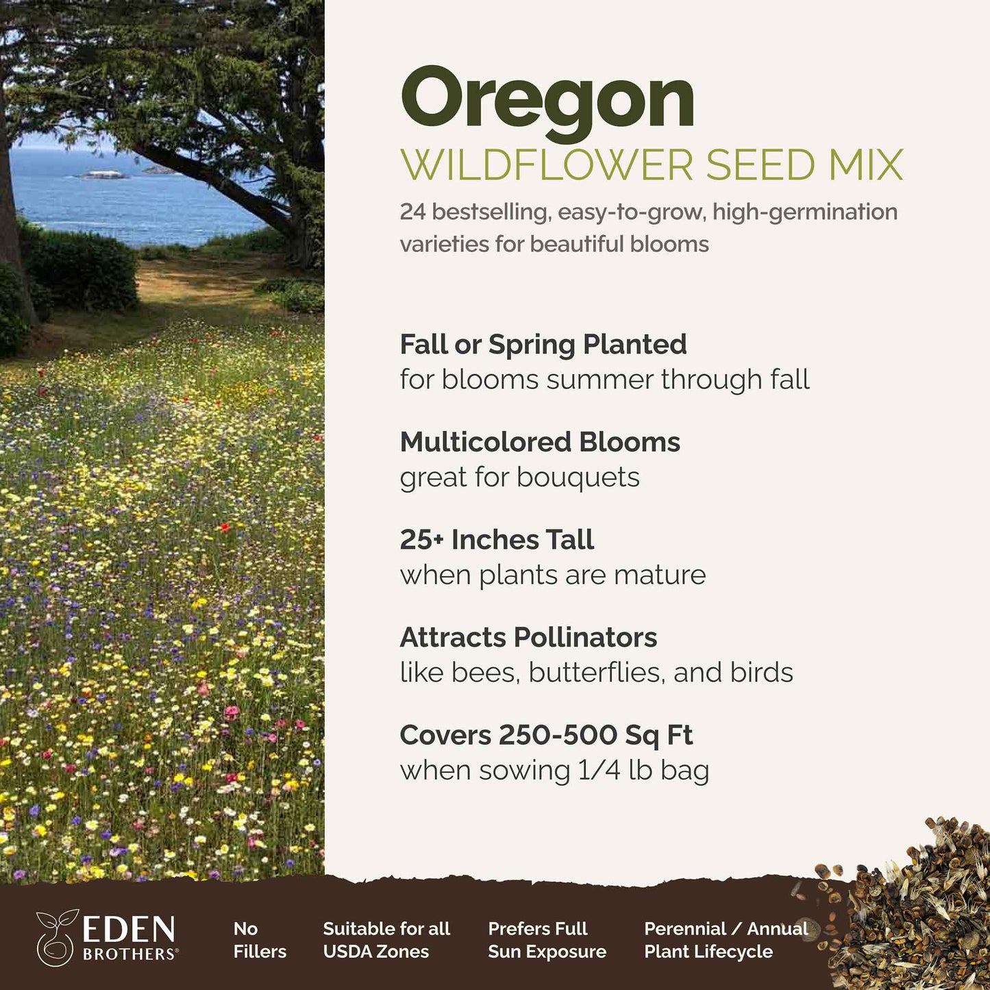 Oregon Wildflower Seed Mix