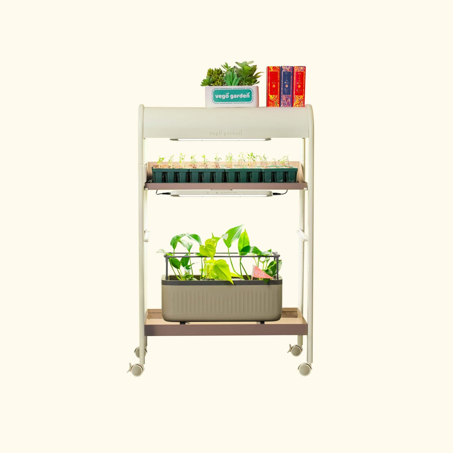 2 Tier Grow Light Garden